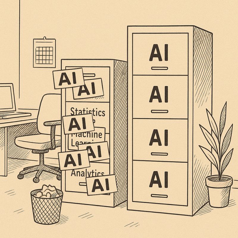 AI is not ML, and vice versa