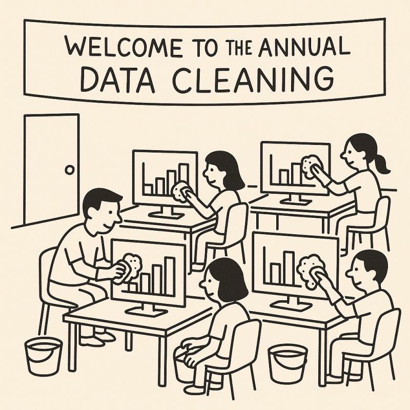 Clean your house, not just your data